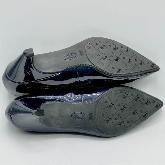 Sofft Altessa II Patent Leather Pump In Marine blue - Picture 11 of 12